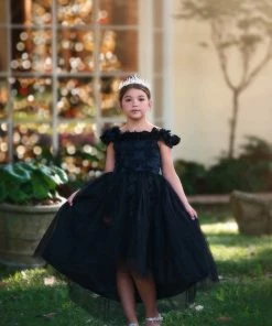 TRISH SCULLY HOME BELLE GOWN BLACK GIRLS