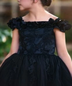 TRISH SCULLY HOME BELLE GOWN BLACK GIRLS