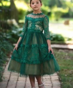 TRISH SCULLY Spring/Summer 2022 AIMEE DRESS EMERALD