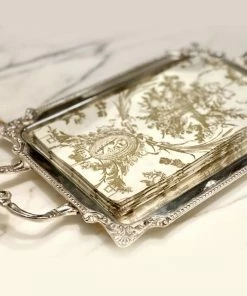 TRISH SCULLY SILVER PLATED CLARENCE TRAY HOME