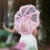 TRISH SCULLY HOME PIPER LACE PARASOL PINK