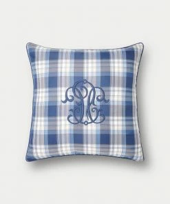 TRISH SCULLY HOME WHITEHALL EMBROIDERY PILLOW CASE