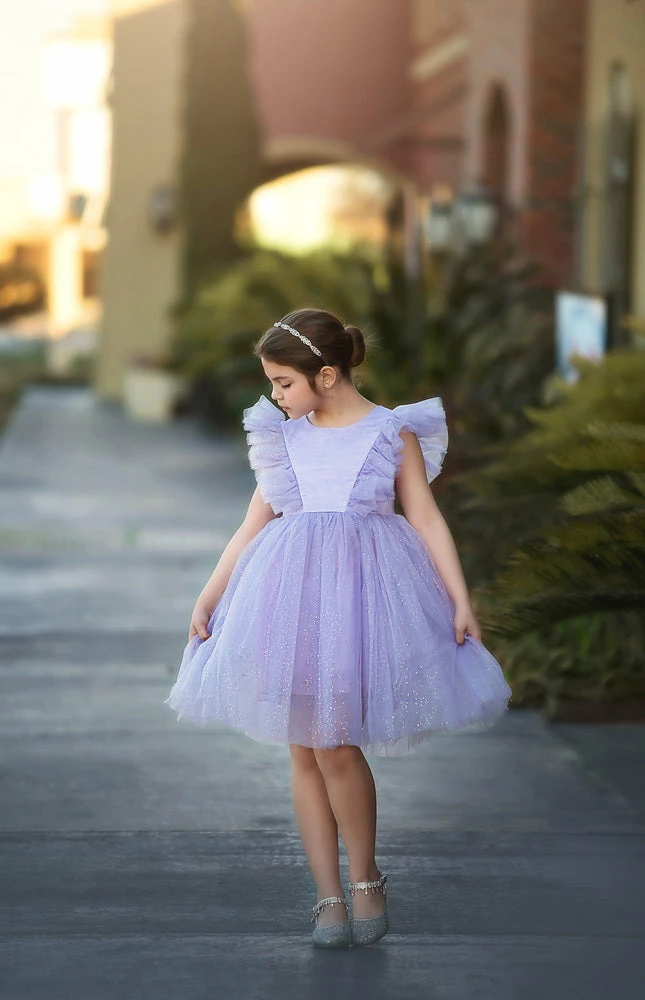 TRISH SCULLY SALE MILLY DRESS SPARKLE LAVENDER 3 TRISH SCULLY SALE MILLY DRESS SPARKLE LAVENDER