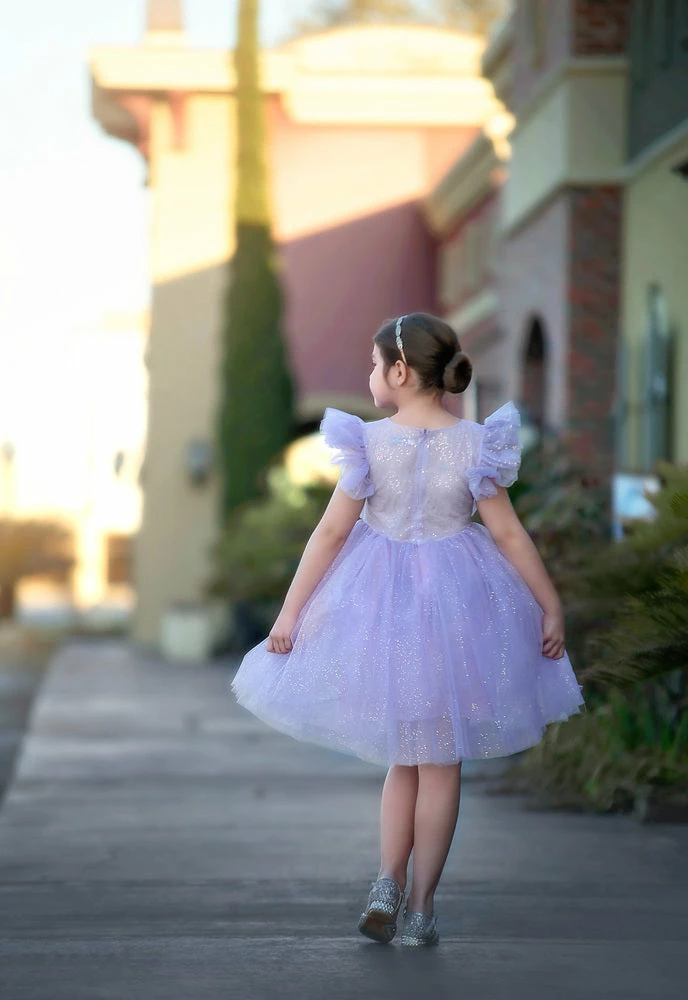 TRISH SCULLY SALE MILLY DRESS SPARKLE LAVENDER 5 TRISH SCULLY SALE MILLY DRESS SPARKLE LAVENDER