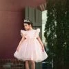 TRISH SCULLY MILLY DRESS SPARKLE PINK GIRLS