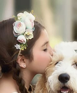 TRISH SCULLY GABBY FLORAL HEADBAND Tiaras & Accessories