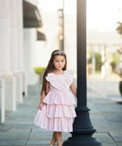 TRISH SCULLY HOME MAIZY DRESS PINK Summer Wedding Guest