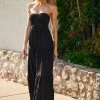 TRISH SCULLY WOMEN PIPPA MAXI DRESS BLACK