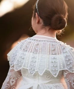 TRISH SCULLY ELLIE GOWN WHITE GIRLS