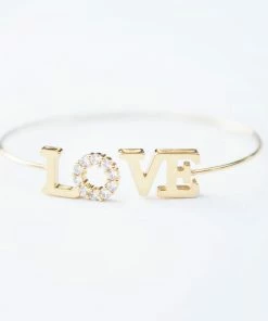 TRISH SCULLY GIRLS LOVE CUFF BRACELET