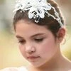 TRISH SCULLY LE FLEUR BLANCHE HEADBAND GIRLS 1 TRISH SCULLY LE FLEUR BLANCHE HEADBAND GIRLS
