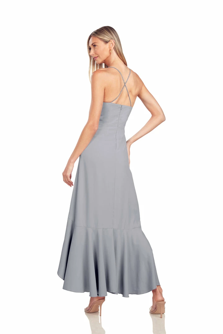 TRISH SCULLY WOMEN PAIGE GOWN SILVER BLUE 5 TRISH SCULLY WOMEN PAIGE GOWN SILVER BLUE