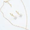 TRISH SCULLY GIRLS FLOWER NECKLACE & EARRING SET