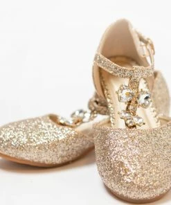 TRISH SCULLY PRINCESS SHOE GOLD