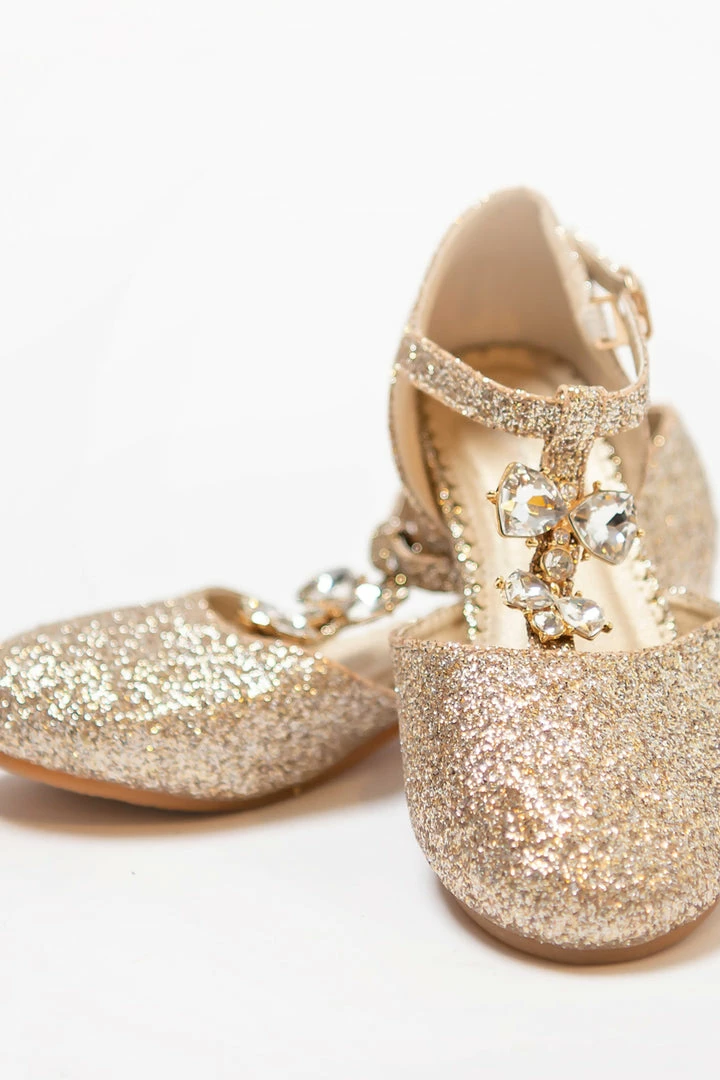 TRISH SCULLY PRINCESS SHOE GOLD 3 TRISH SCULLY PRINCESS SHOE GOLD