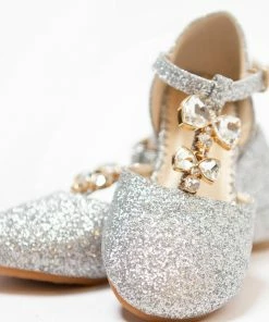 TRISH SCULLY GIRLS PRINCESS SHOE SILVER