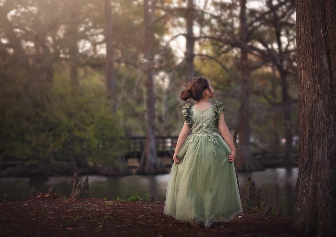 TRISH SCULLY BIANCA GOWN CELADON 5 TRISH SCULLY BIANCA GOWN CELADON