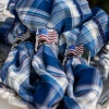 TRISH SCULLY AMERICAN FLAG NAPKIN RING SET OF 2 HOME