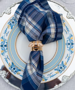 TRISH SCULLY HOME WHITEHALL NAPKIN SET OF 4