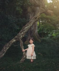 TRISH SCULLY OLIVIA DRESS BUTTERSCOTCH GIRLS