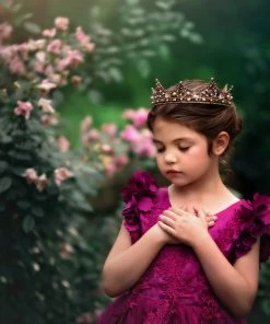 TRISH SCULLY GIRLS BIANCA DRESS ORCHID