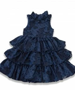 TRISH SCULLY JOELLE DRESS NAVY