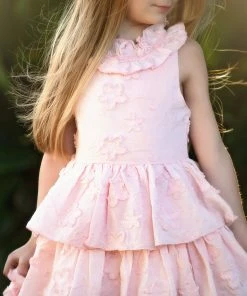 TRISH SCULLY JOELLE DRESS LIGHT PINK