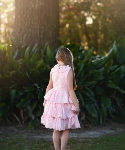 TRISH SCULLY JOELLE DRESS LIGHT PINK