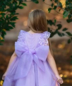 TRISH SCULLY ALICE DRESS LAVENDER GIRLS