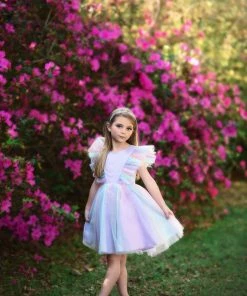 TRISH SCULLY MILLY DRESS WATERCOLORS GIRLS