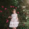 TRISH SCULLY EVERLY DRESS PINK FLORAL GIRLS 2 TRISH SCULLY EVERLY DRESS PINK FLORAL GIRLS
