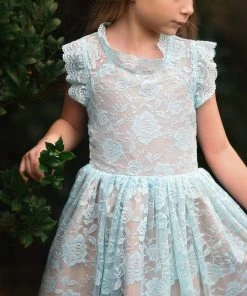 TRISH SCULLY SYLVIE DRESS BLUE Sale Kid's 7 TRISH SCULLY SYLVIE DRESS BLUE Sale Kid's