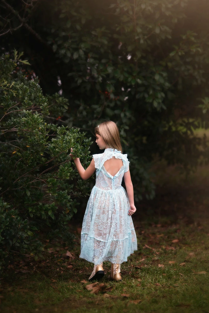 TRISH SCULLY SYLVIE DRESS BLUE Sale Kid's 4 TRISH SCULLY SYLVIE DRESS BLUE Sale Kid's