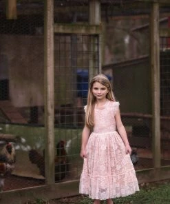 TRISH SCULLY SYLVIE DRESS PINK