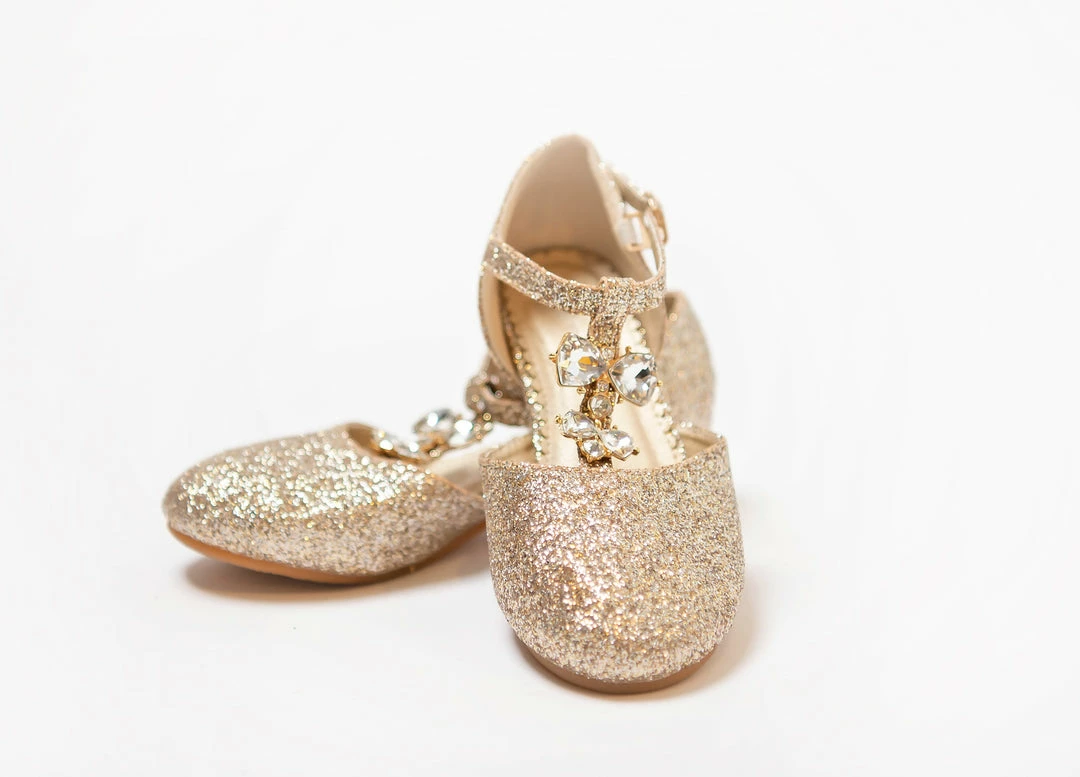 TRISH SCULLY PRINCESS SHOE GOLD 5 TRISH SCULLY PRINCESS SHOE GOLD
